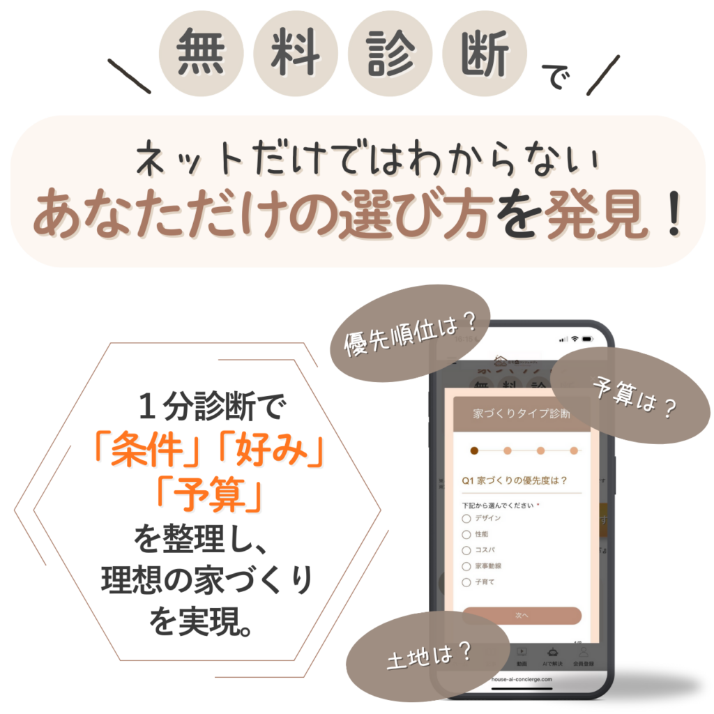 住宅会社選びLPA 11 - 住宅AIコンシェルジュ