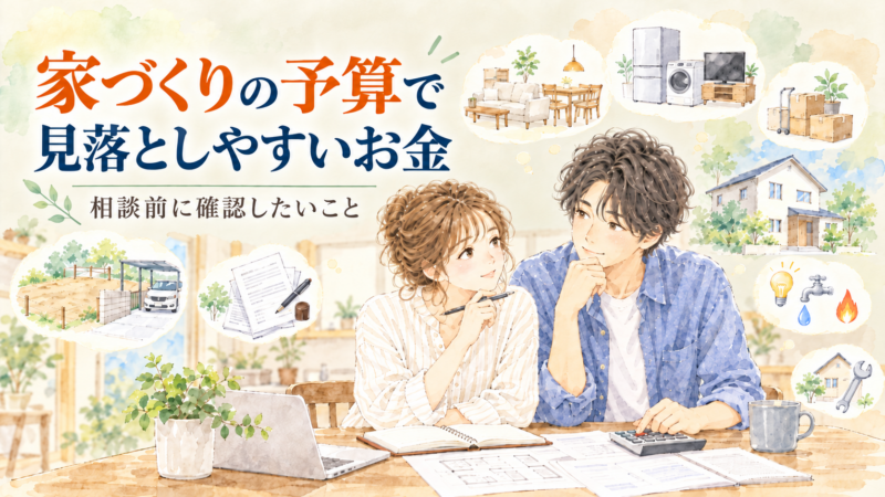 家づくり予算を考えるふたり 1 - 住宅AIコンシェルジュ