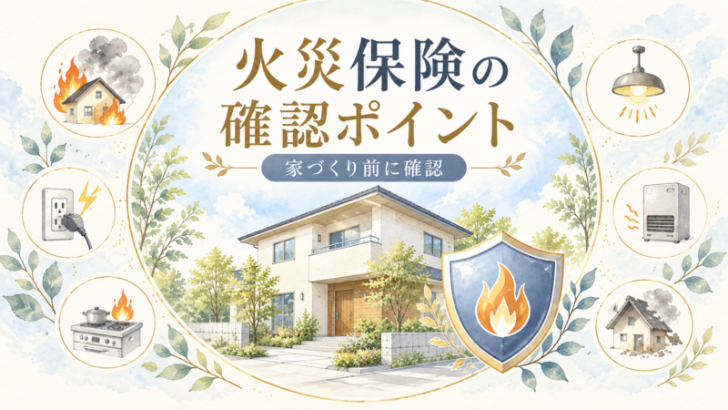 火災保険の確認ポイント - 住宅AIコンシェルジュ
